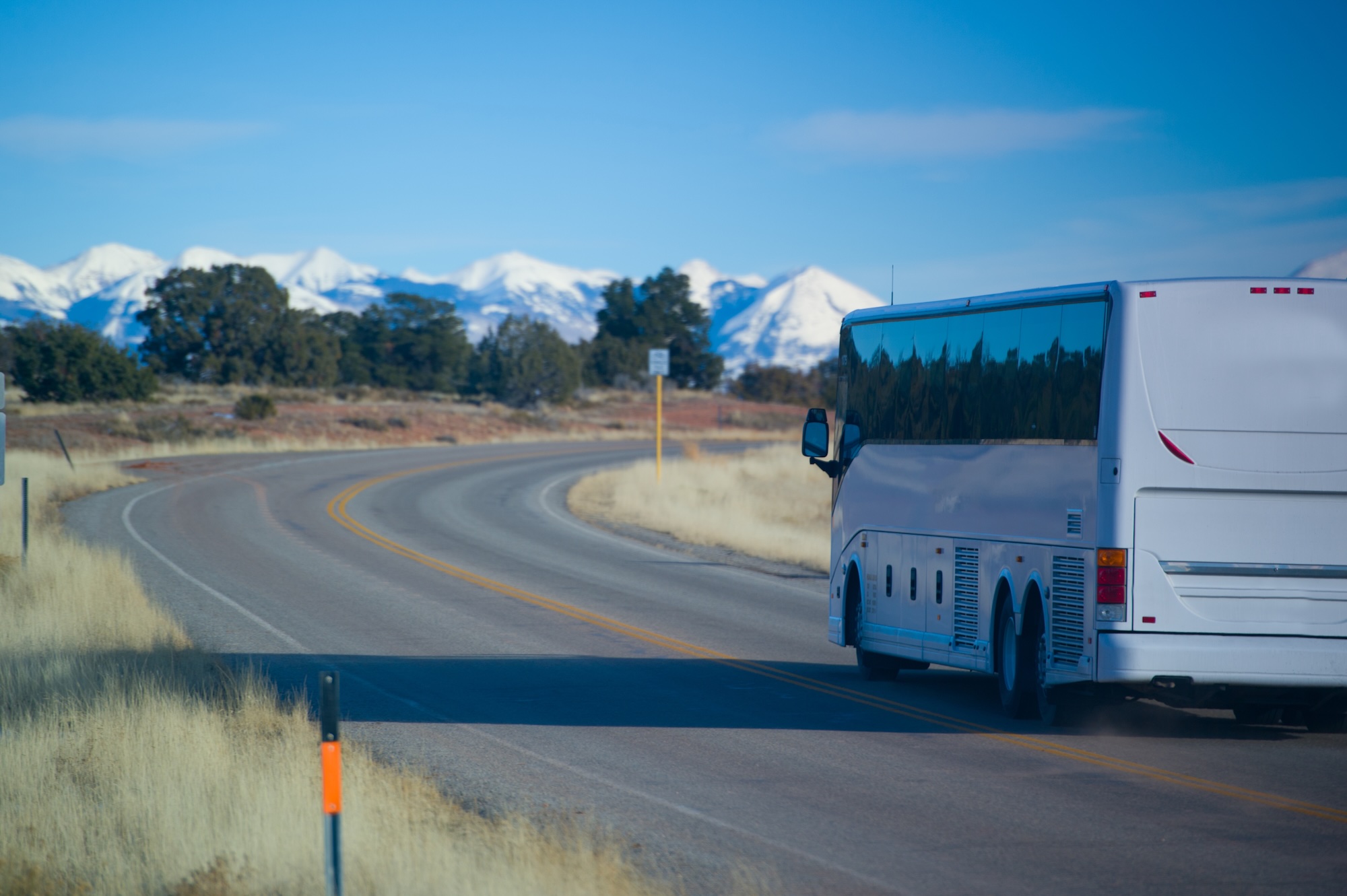 Passenger carrier motorcoach with MC operating authority compliance