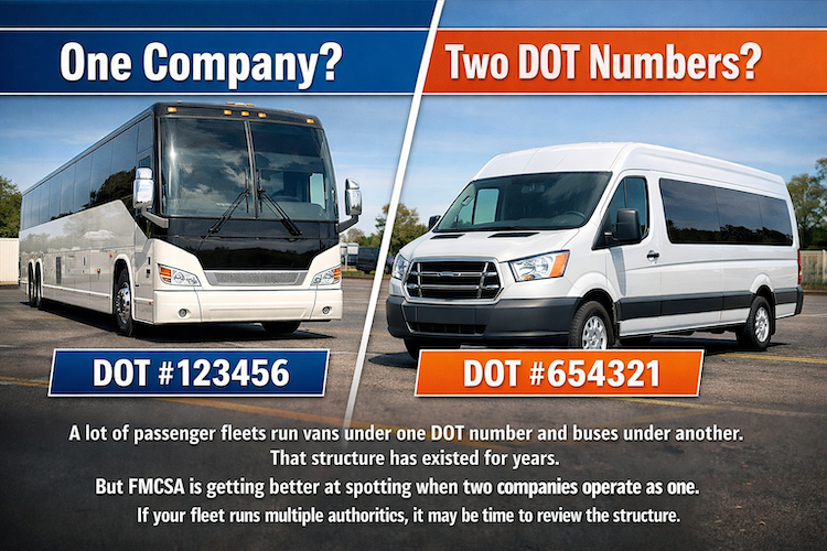 One Company, two DOT numbers? Not so fast.