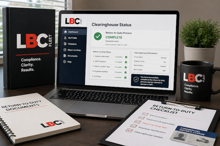 FMCSA Clearinghouse clearance and identity verification process